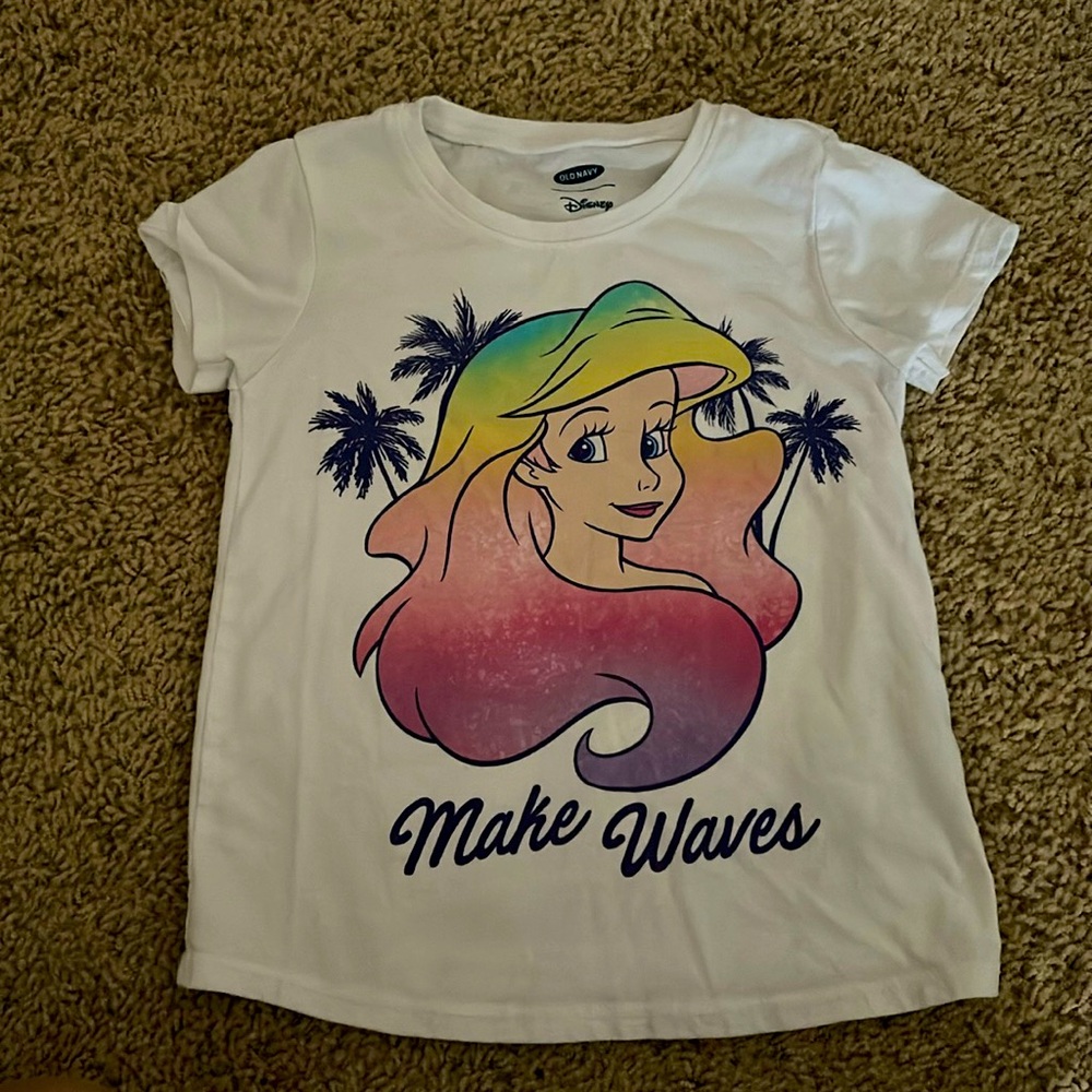 Disney arial 5t shirt